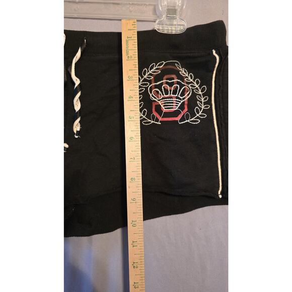 Mossimo Supply Co Shorts Womens Medium Black Cotton Drawstring Lounge Casual - Picture 4 of 9